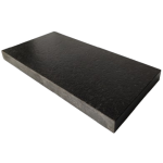 Parapet z granitu Nero Zimbabwe Antico szerokość 17,5cm grubość 3cm
